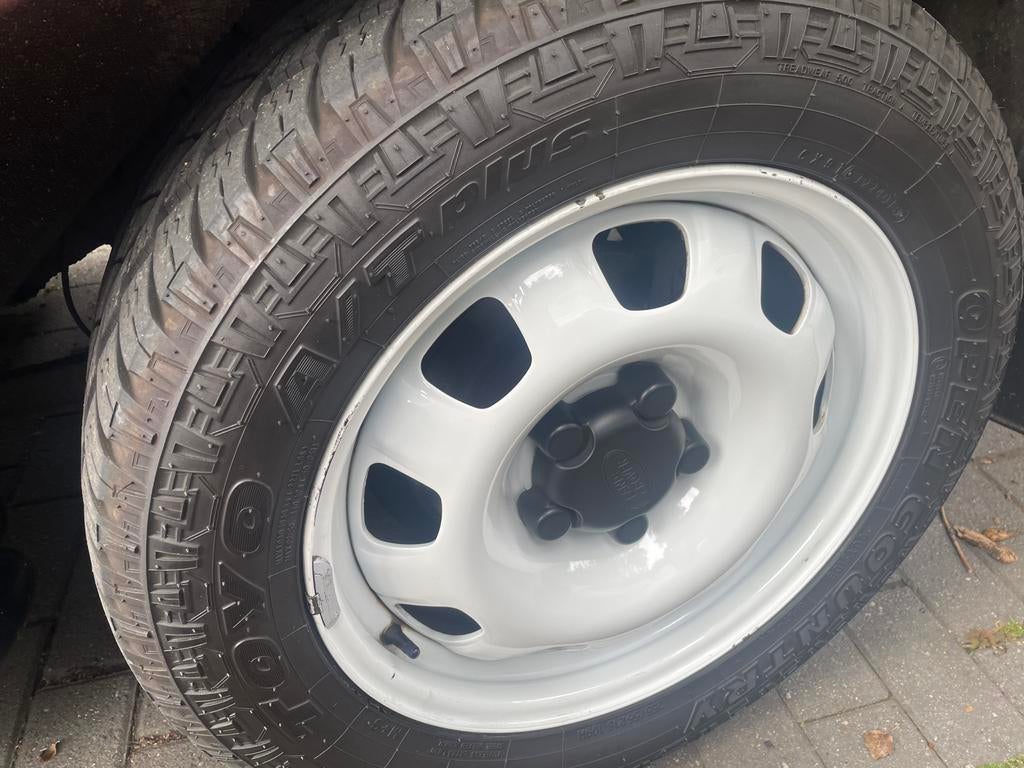 Topset 5 x banden velgen Landrover New Defender Discovery 2, Pneus et Jantes, 18 pouces, Enlèvement, Utilisé