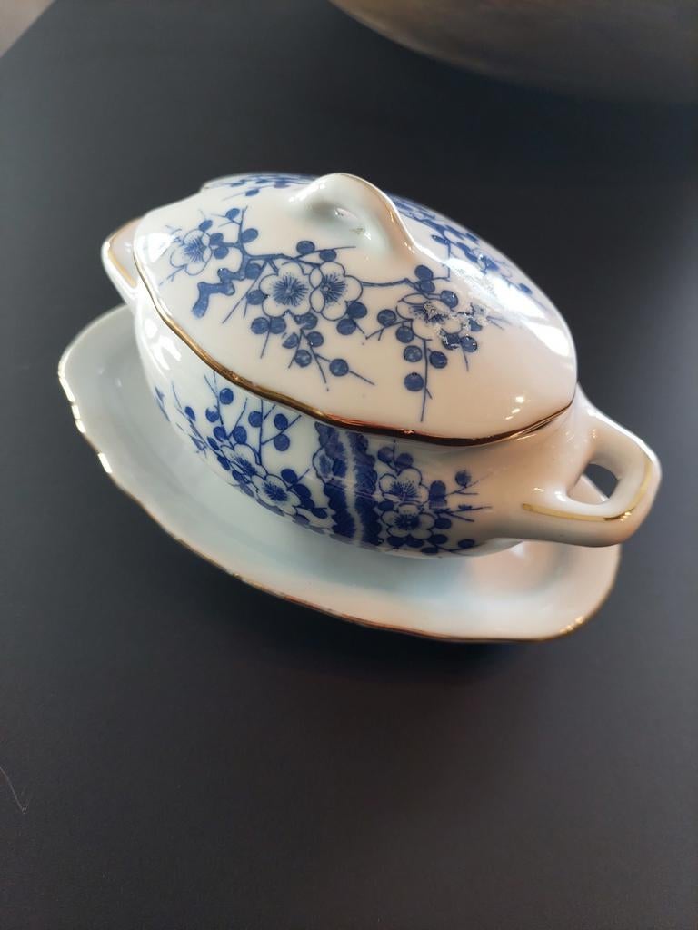 Kleine mosterdpot of mini-dinette-terrine, Ophalen of Verzenden