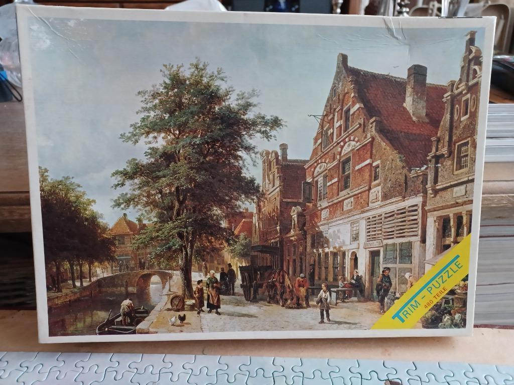 Puzzel 480 stukken alte Hollandische meister, Kinderen en Baby's, Ophalen of Verzenden