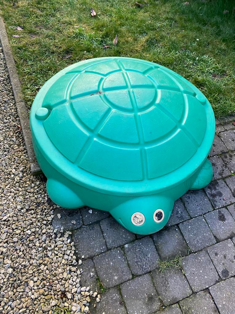 Zandbak schildpad, Ophalen, Gebruikt