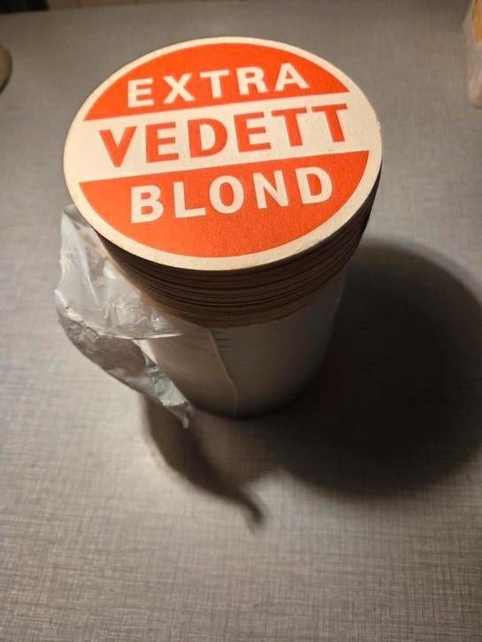 90 biervilten VEDETT, Verzamelen, Biermerken, Ophalen of Verzenden, Nieuw