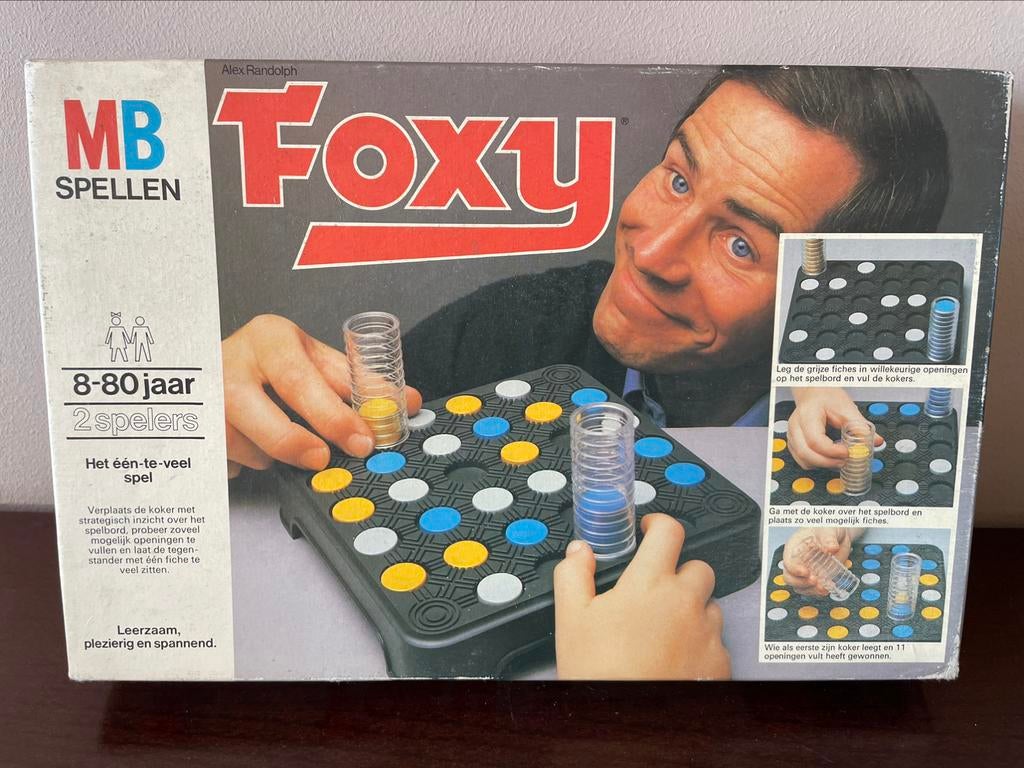 Jeu de société Foxy de MB, Hobby & Loisirs créatifs, Jeux de société | Jeux de plateau, Comme neuf, Enlèvement