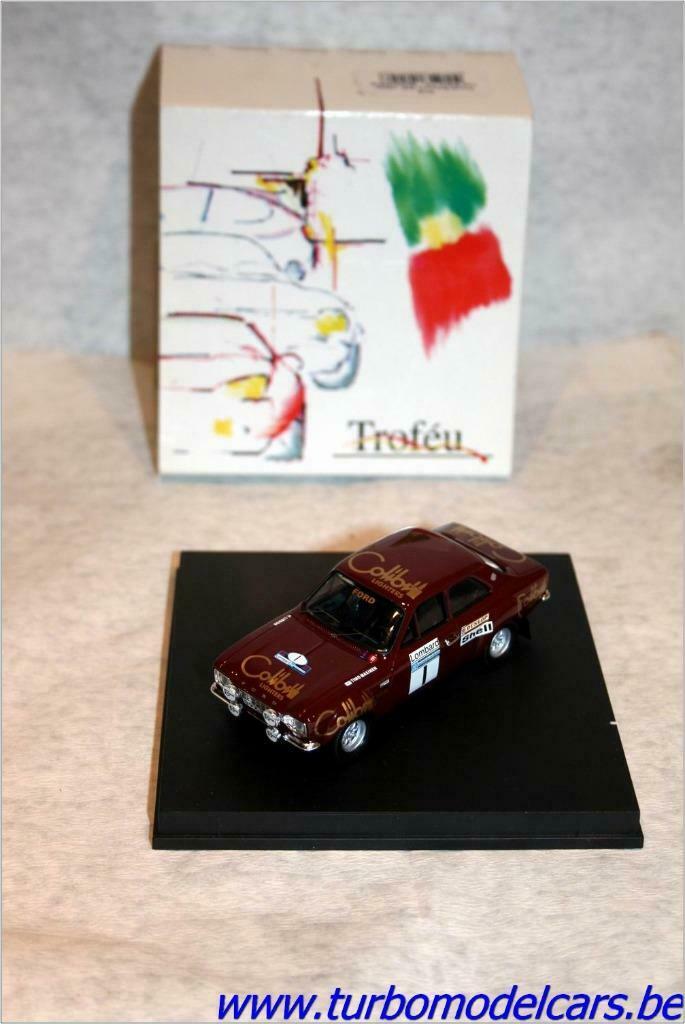 Ford Escort MKI RS 1600 74 Makinen 1/43 Trofeu, Enlèvement ou Envoi, Neuf, Voiture, Autres marques