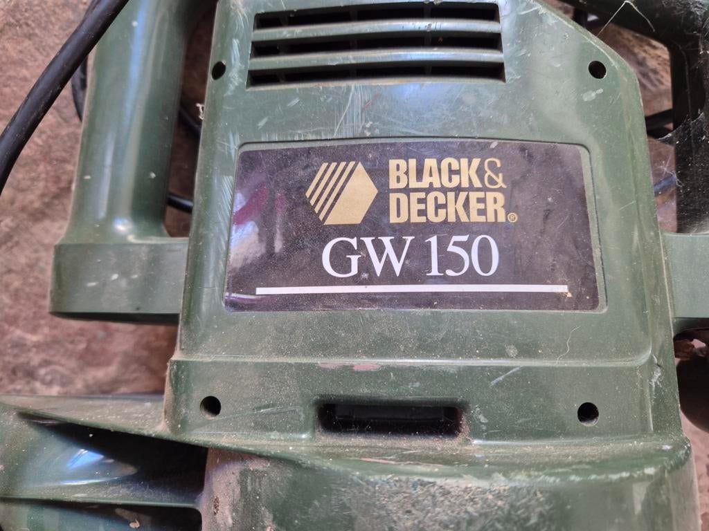 souffleur à feuilles Black & Decker GW 150, Enlèvement, Utilisé