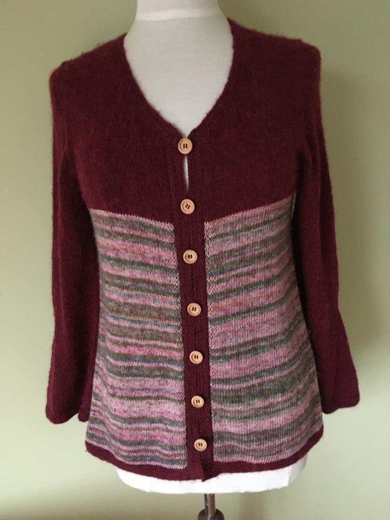 Lana Grossa gebreide cardigan in 2 kleuren - maat M, Maat 38/40 (M), Overige kleuren, Nieuw, Ophalen of Verzenden