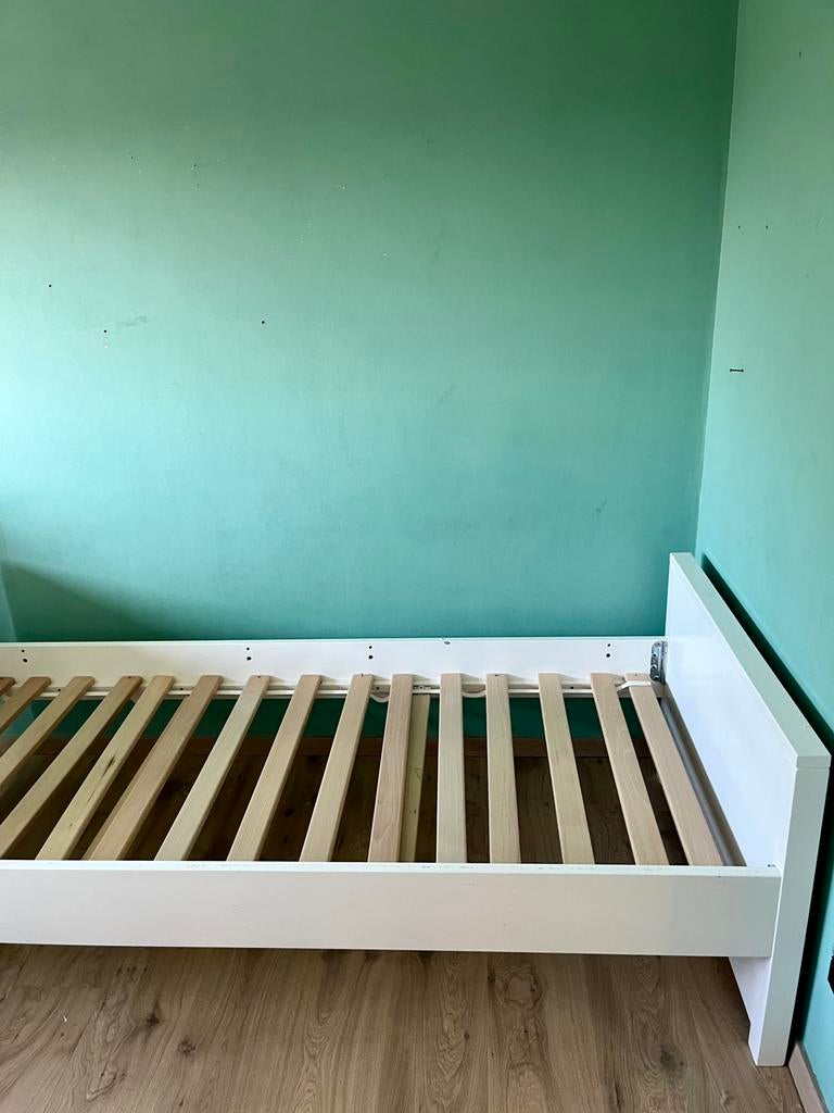 Enkel bed BOPITA, Huis en Inrichting, Ophalen, Gebruikt, 90 cm, Eenpersoons