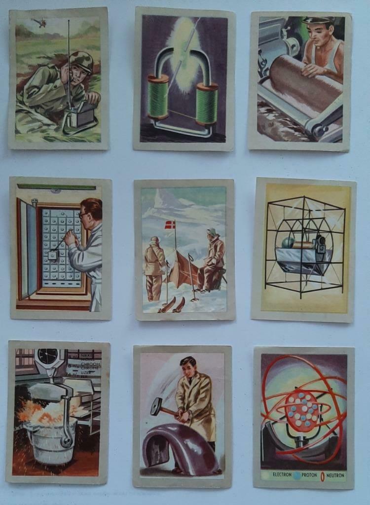 21 chromos instructifs 1ère série chocolat Jacques 1964, Collections, Enlèvement ou Envoi