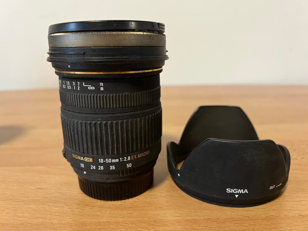 Sigma 18–50mm f/2.8 EX DC Macro | Nikon | topstaat, Ophalen of Verzenden, Gebruikt, Zoom