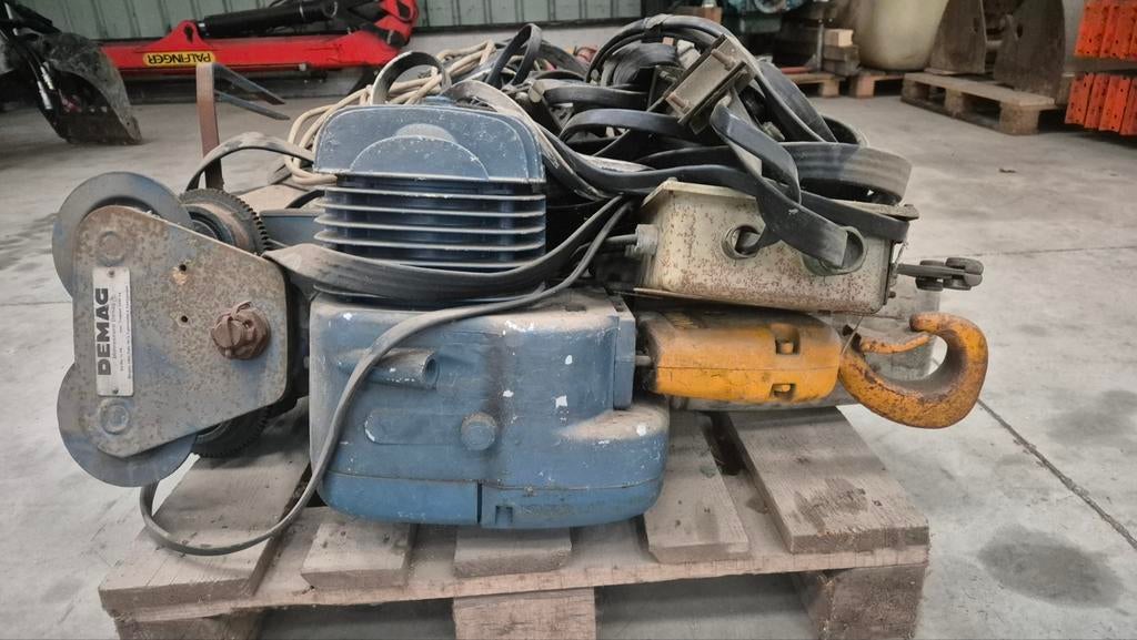 Palans électriques, Enlèvement