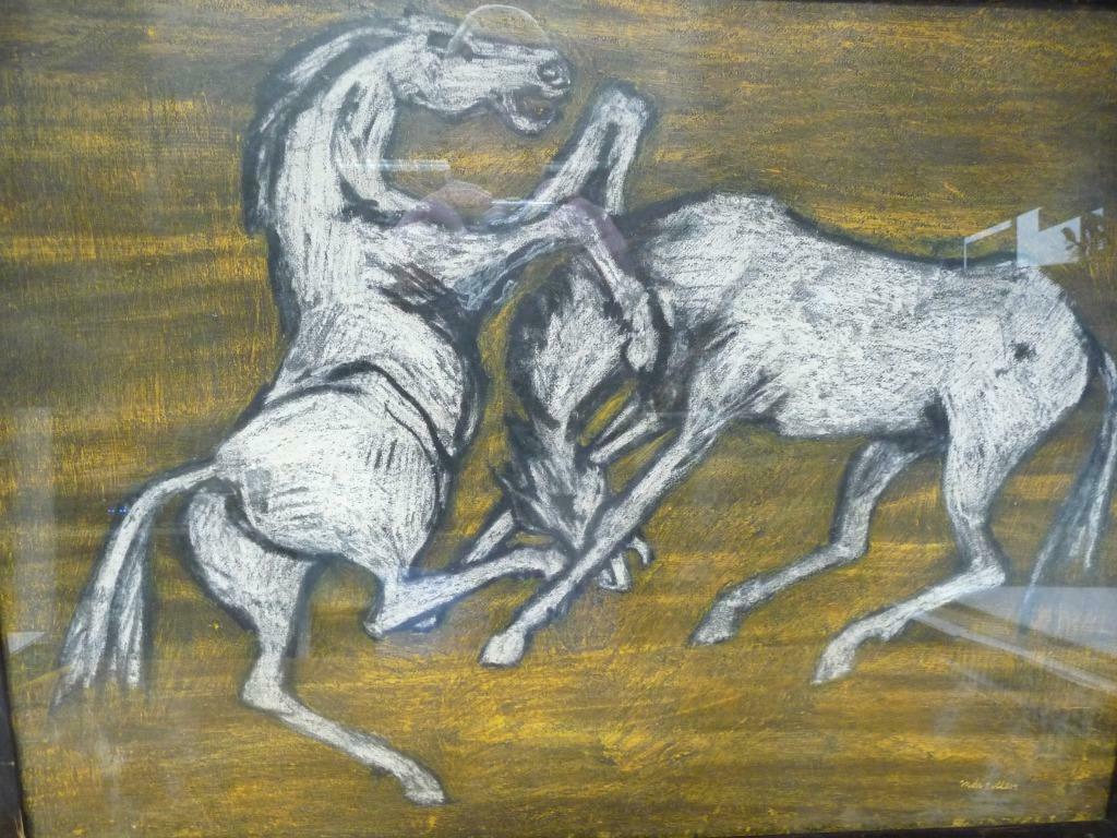 RUDI PILLEN - MOOIE TEKENING/WASCO ?? - ORIGINEEL GESIGNEERD, Antiek en Kunst, Ophalen of Verzenden