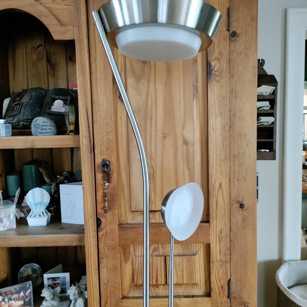 staande lamp, Ophalen, Zo goed als nieuw, Metaal, 150 tot 200 cm