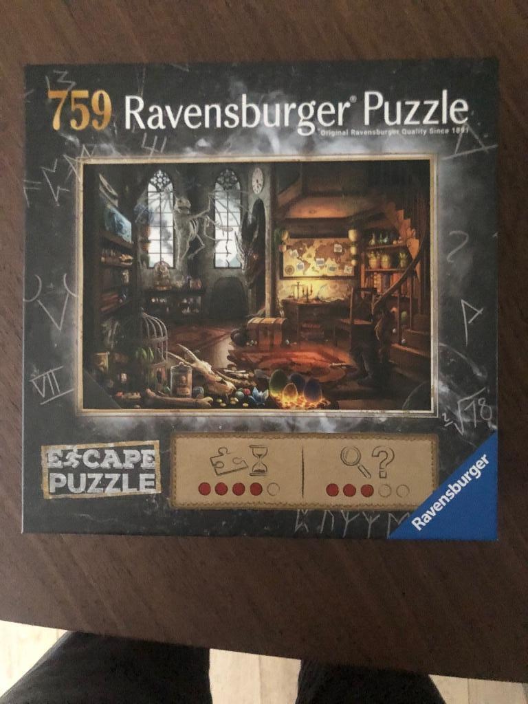 759 Ravensburger Puzzle, Ophalen, 500 t/m 1500 stukjes, Zo goed als nieuw, Legpuzzel