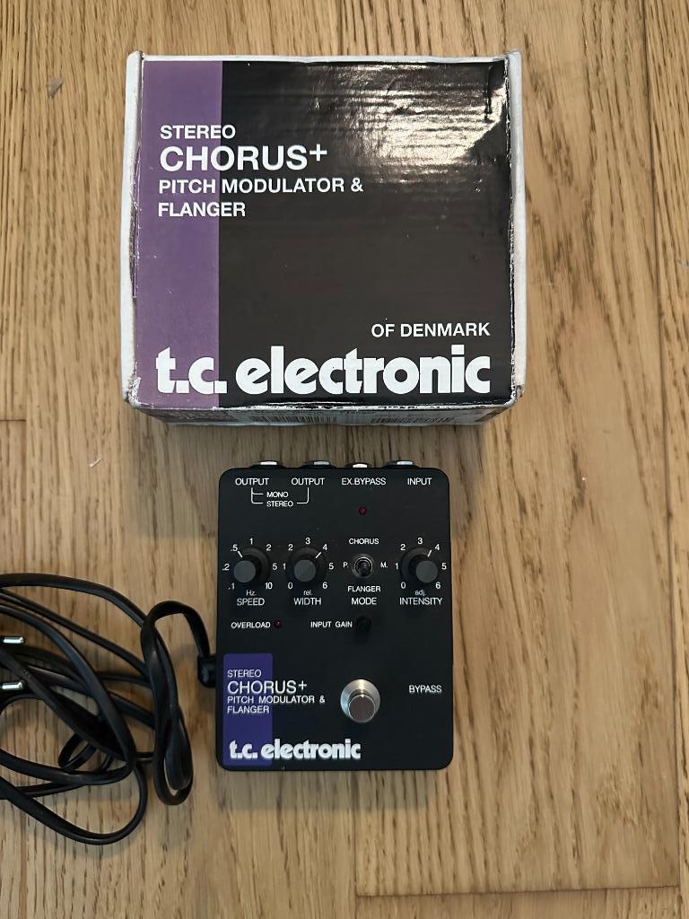 tc electronic chorus pitch modulator flanger, Ophalen of Verzenden, Zo goed als nieuw, Chorus