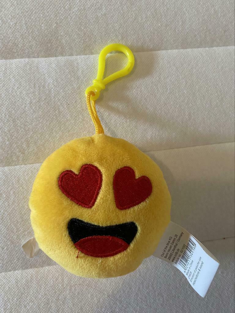 Sleutelhanger emoji, Kinderen en Baby's, Speelgoed | Knuffels en Pluche, Ophalen, Nieuw