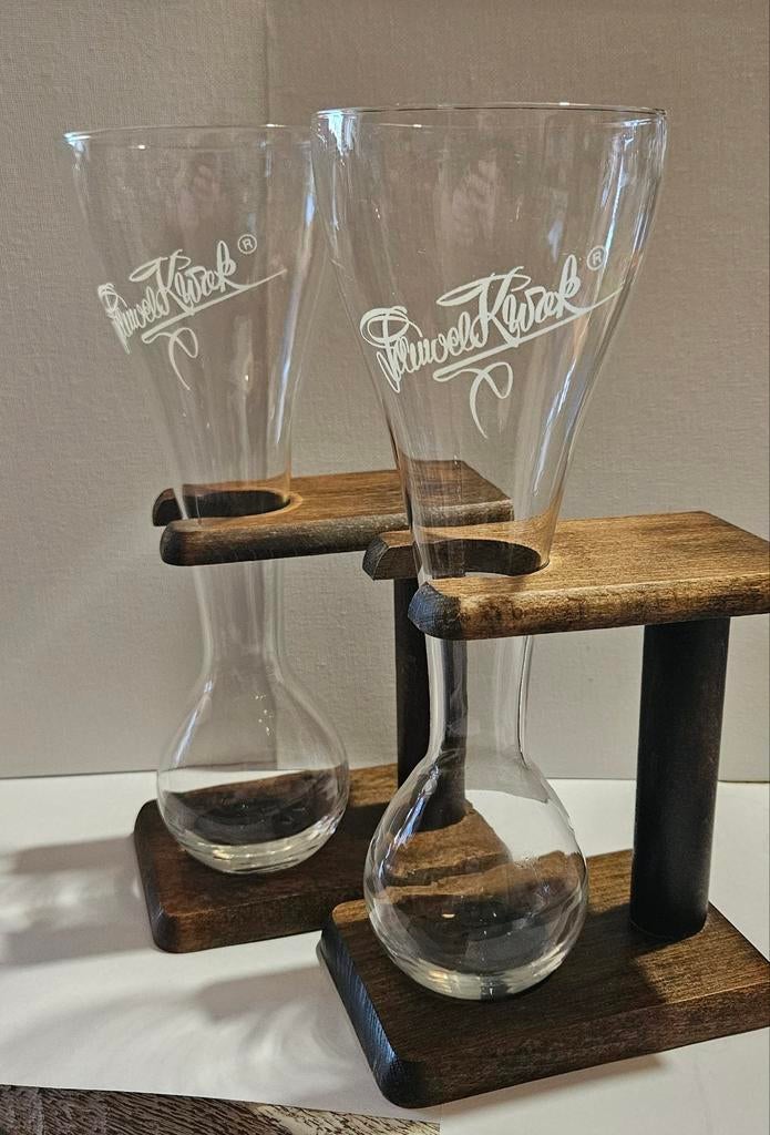 Kwak 2 glazen jaren 80, Enlèvement, Comme neuf, Verre à bière