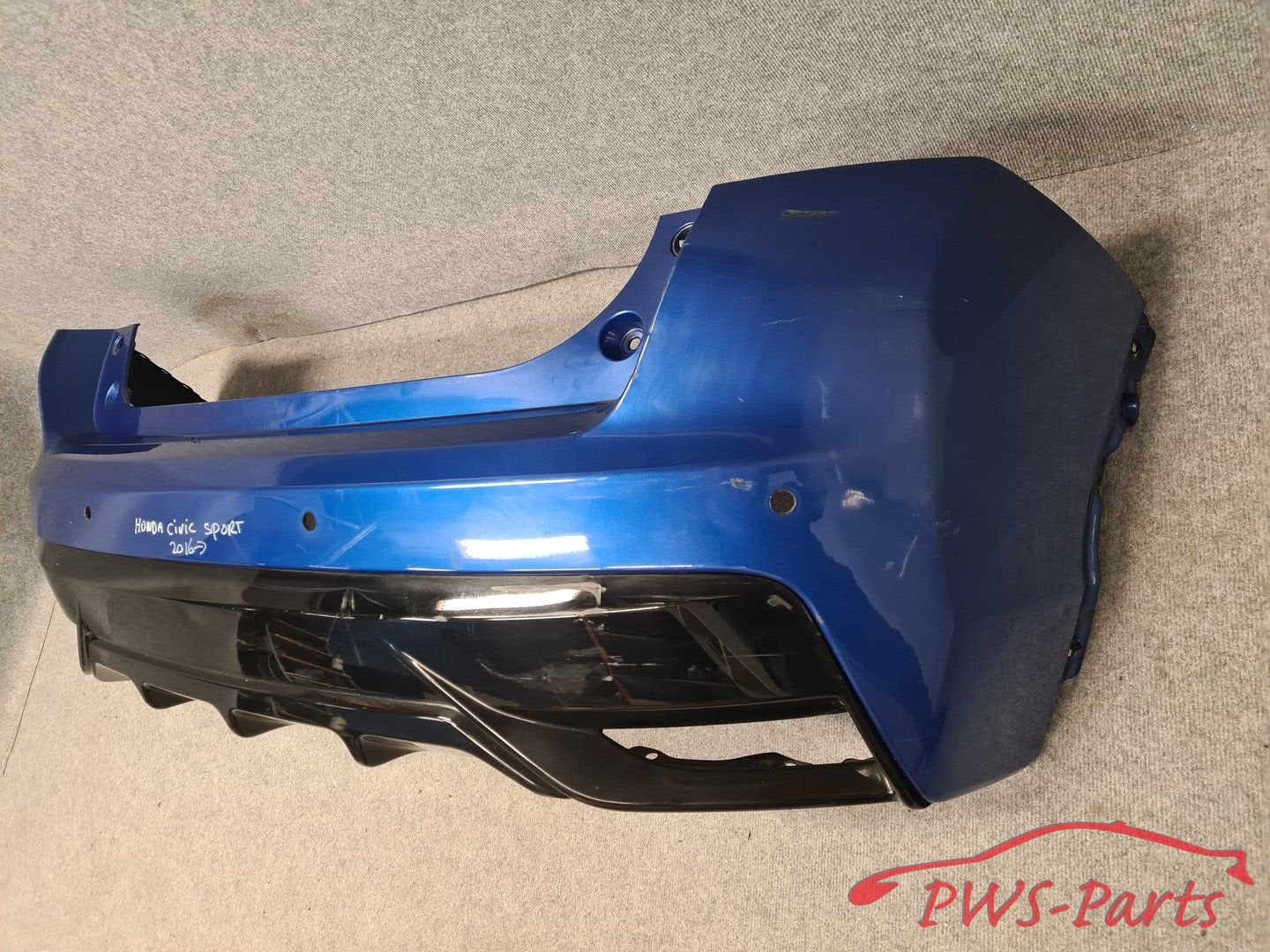 HONDA CIVIC SPORT VANAF 2014 ACHTERBUMPER ORIGINEEL, Honda, Arrière, -, Utilisé