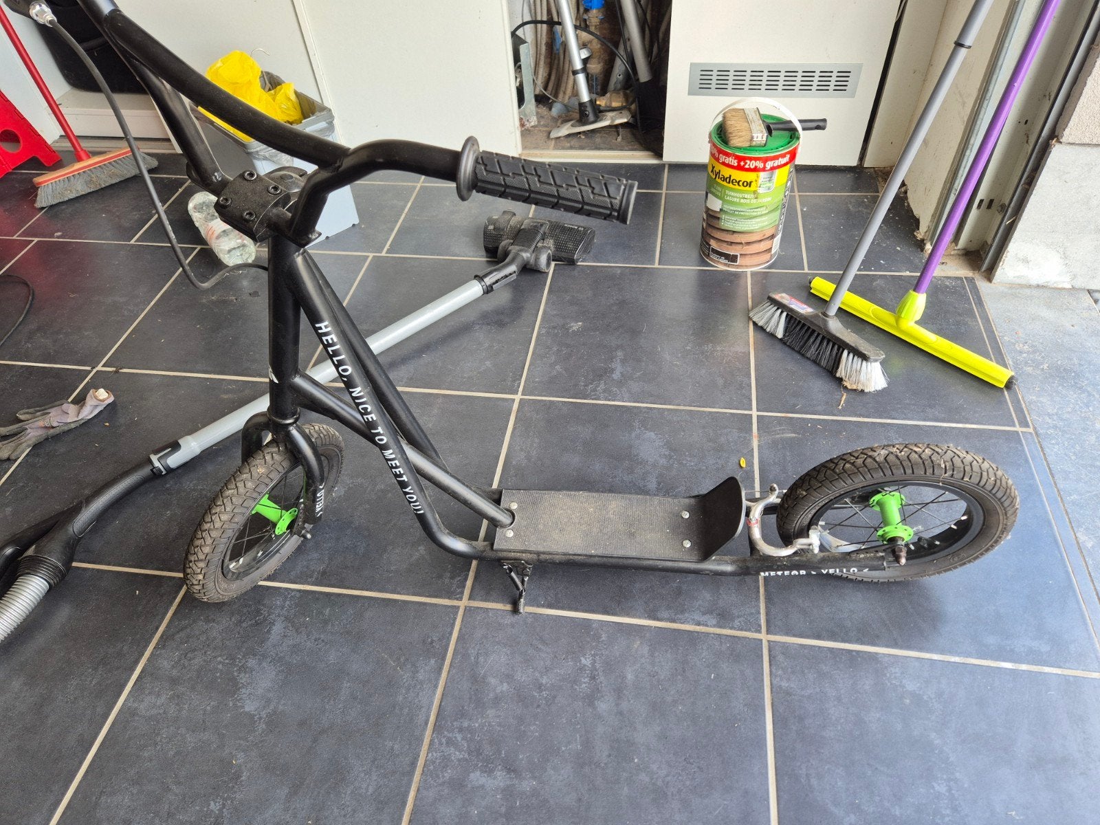 step meteor yello scooterstep, Fietsen en Brommers, Ophalen