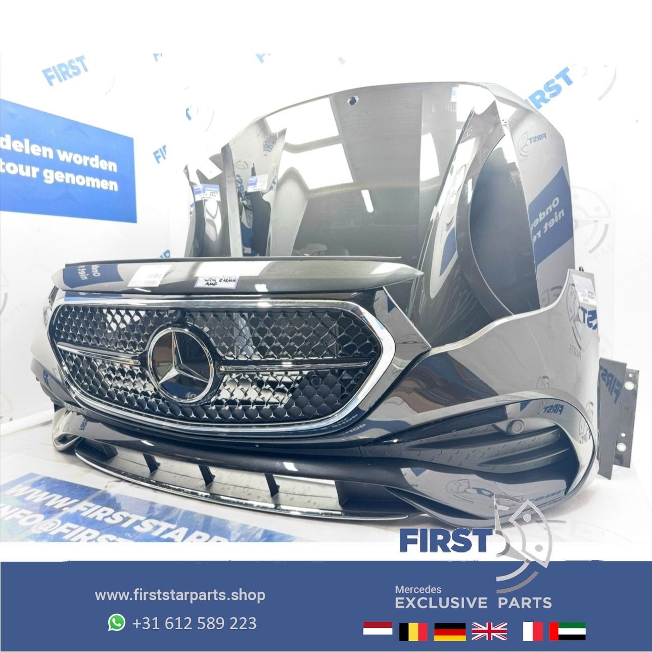 (2026) W214 S214 E KLASSE VOORKOP COMPLEET FRONT ORIGINEEL M, Utilisé, -, Avant, -