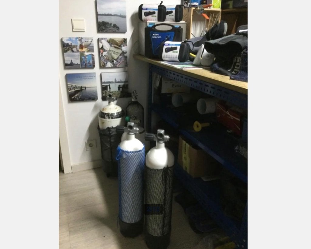 Duikfles 7L staal 300 Bar aan 189€, Sports nautiques & Bateaux, Plongée, Enlèvement ou Envoi, Utilisé, Bouteille de plongée