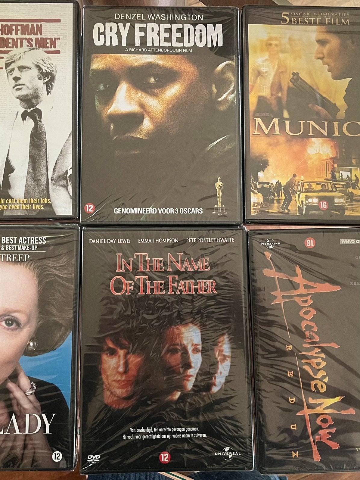 Dvd 6 stuks sealed, CD & DVD, DVD | Action, À partir de 9 ans, Enlèvement, Neuf, dans son emballage, Historique