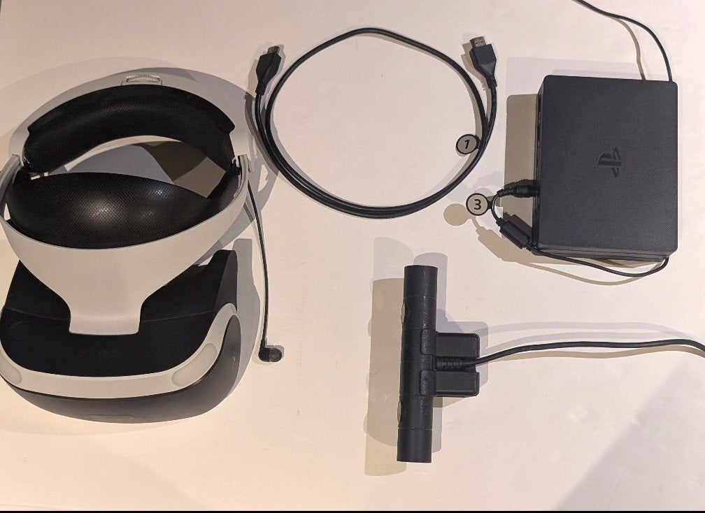 Casque PSVR complet fonctionnel - caméra fissurée, Consoles de jeu & Jeux vidéo, Enlèvement, Caméra