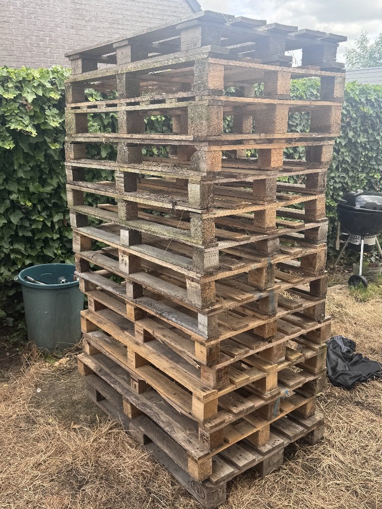 Gratis paletten in goede staat, Ophalen, Gebruikt, Overige houtsoorten, Pallet