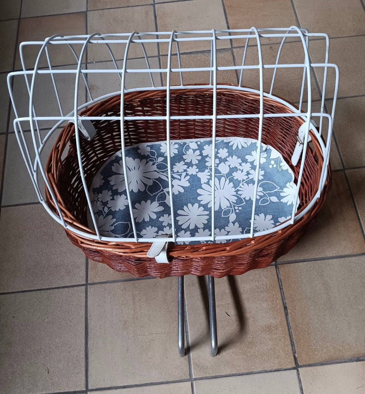 Fietsmand hond, Animaux & Accessoires, Accessoires pour chiens, Autres marques, Enlèvement, Utilisé, Panier de vélo pour chien