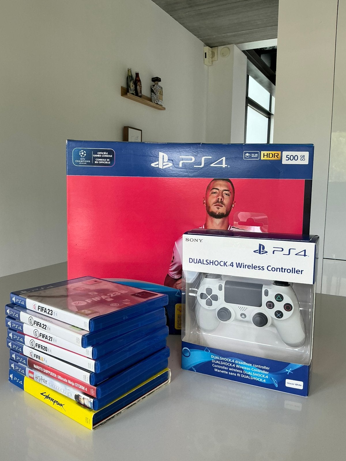 PS4 HDR 500 Go – 3 manettes + 9 jeux + accessoires, Online, Enlèvement ou Envoi, Virtual Reality, Autres genres