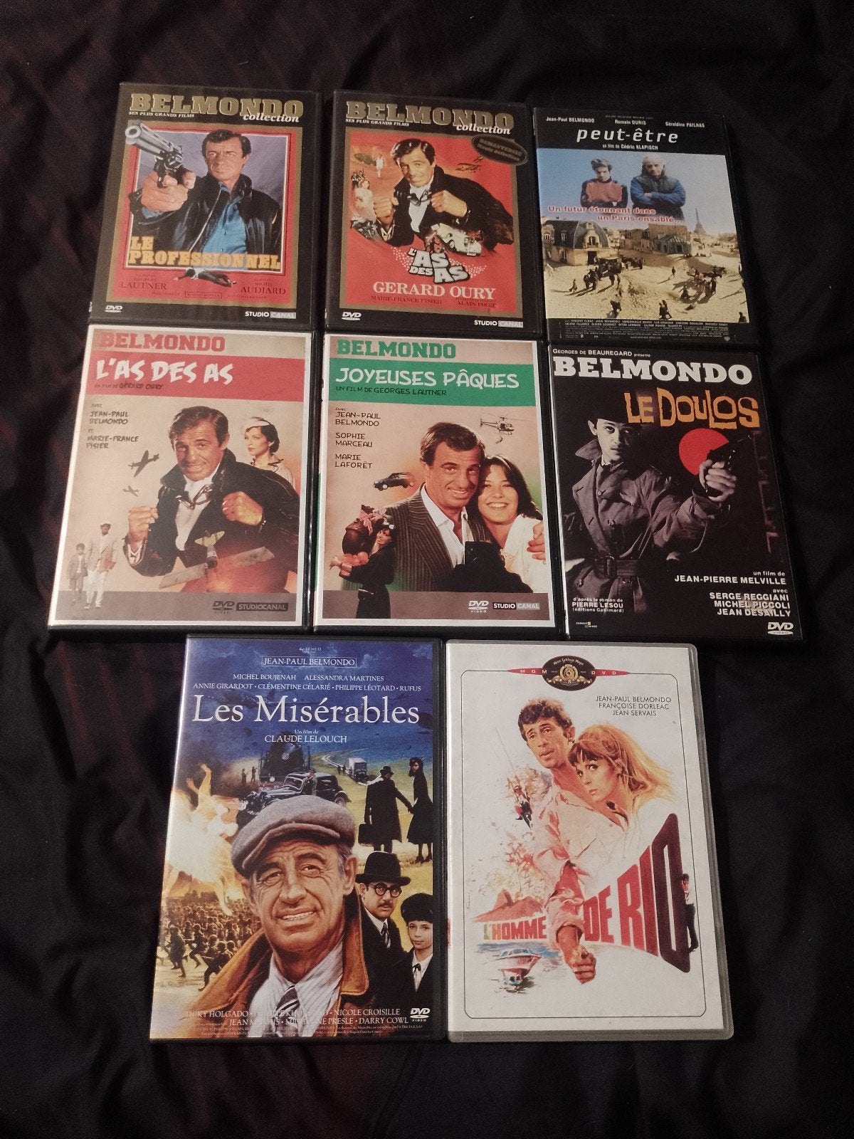 A vendre en dvd liste évolutive films Jean Paul Belmondo, Comédie d'action, Enlèvement ou Envoi, Français, Français