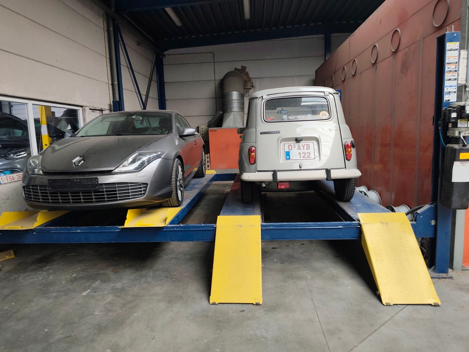 parkingbrug, hefbrug dubbel, Auto diversen, Autogereedschap, Ophalen, Zo goed als nieuw