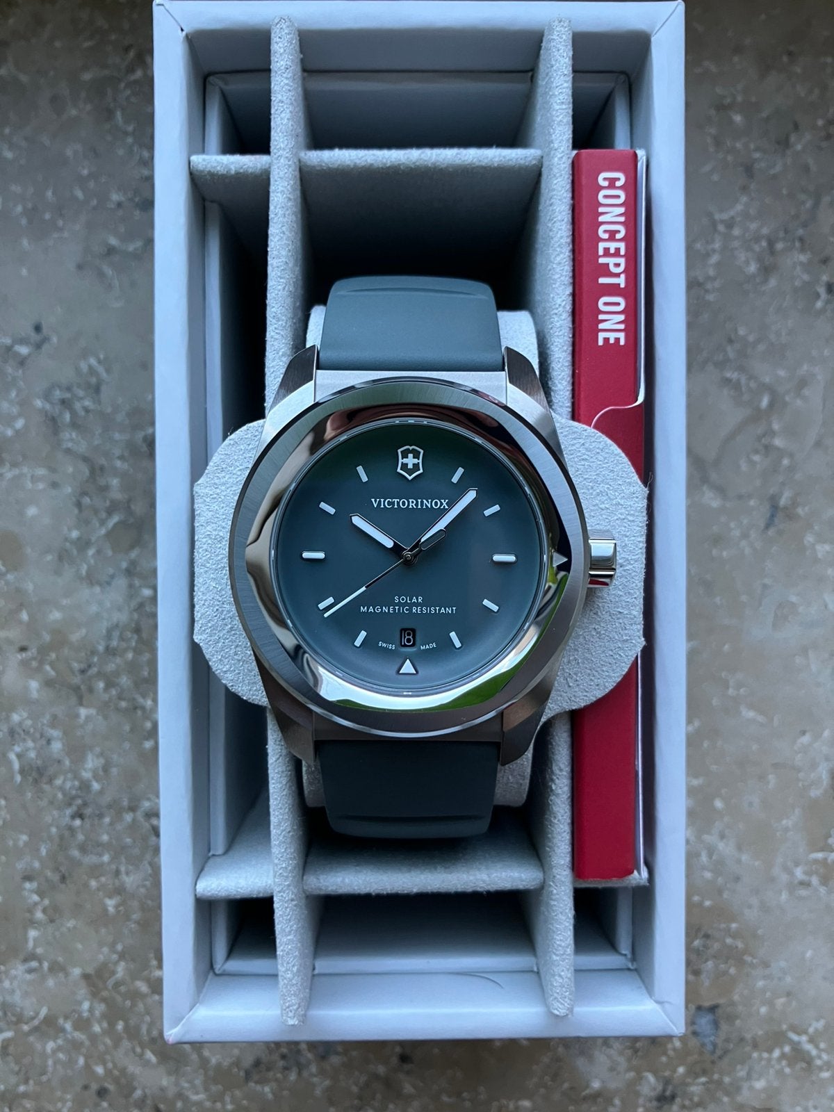 Victorinox Concept One Solar NIEUW, Autres marques, Enlèvement ou Envoi, Acier, Synthétique