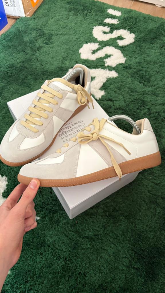 Margiela Gats / Replica White / Blanc Taille 43, Vêtements | Hommes, Chaussures, Neuf, Enlèvement ou Envoi, Blanc, Baskets