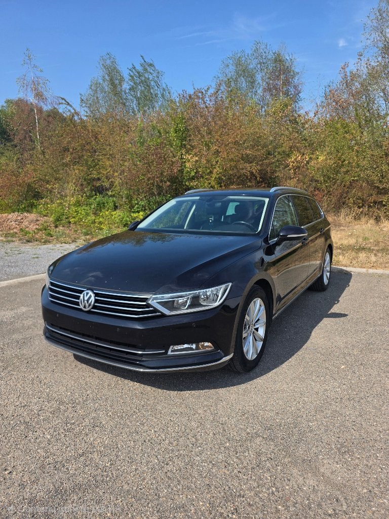 Vw Passat B8 2.0 TDI DSG 6, Autos, Achat, Carnet d'entretien, Alcantara, Noir