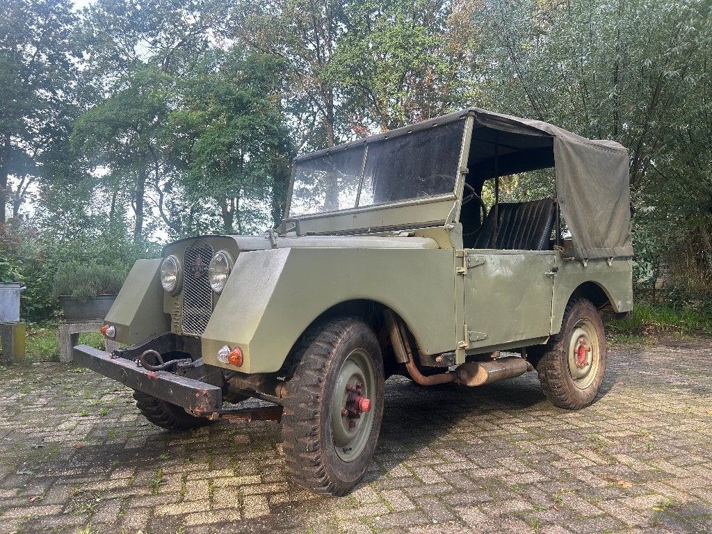Minerva Series 1 Land Rover 1954, Auto's, Oldtimers, Zwart, Handgeschakeld, Vierwielaandrijving, Particulier