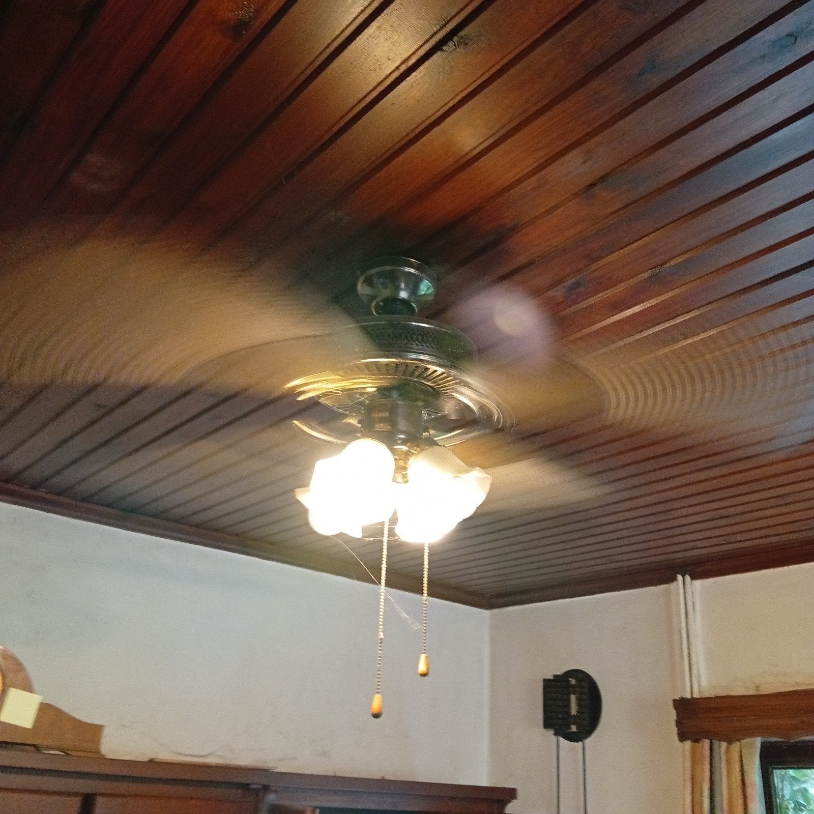Luminaire ventilateur, Enlèvement
