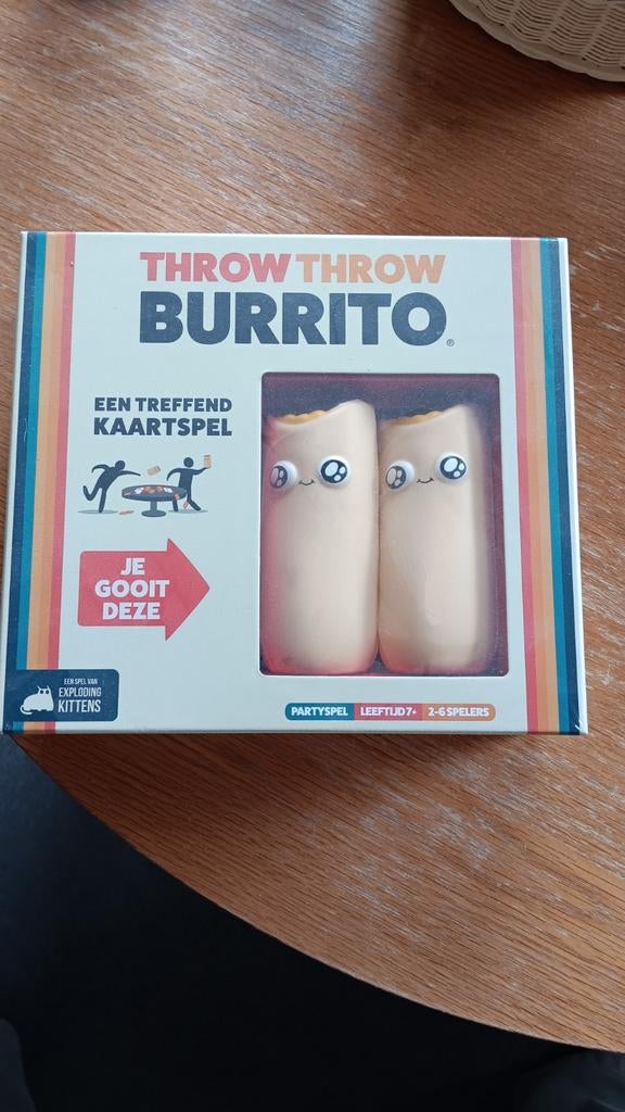 Throw throw burrito gezelschapsspel, Ophalen of Verzenden