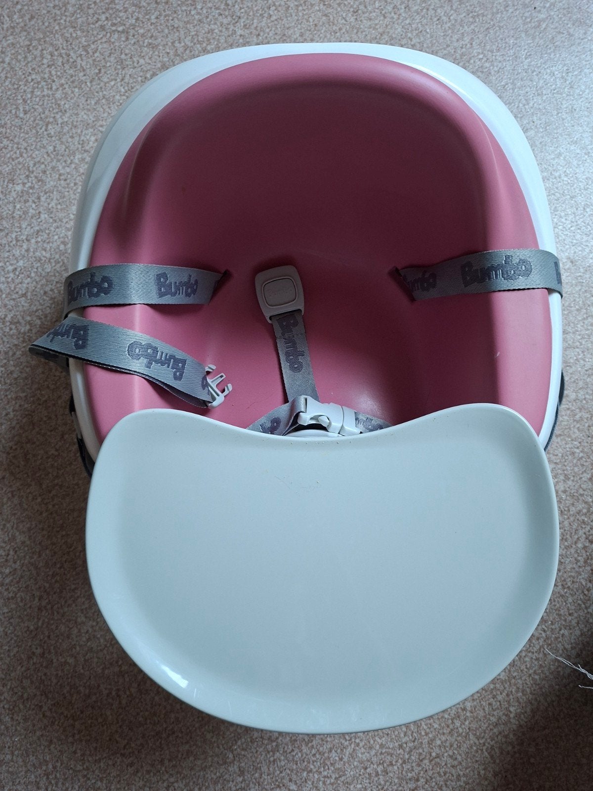 Kinder-baby stoel Bumbo, Kinderen en Baby's, Ophalen, Zo goed als nieuw, Meegroeistoel, Aanschuifbaar