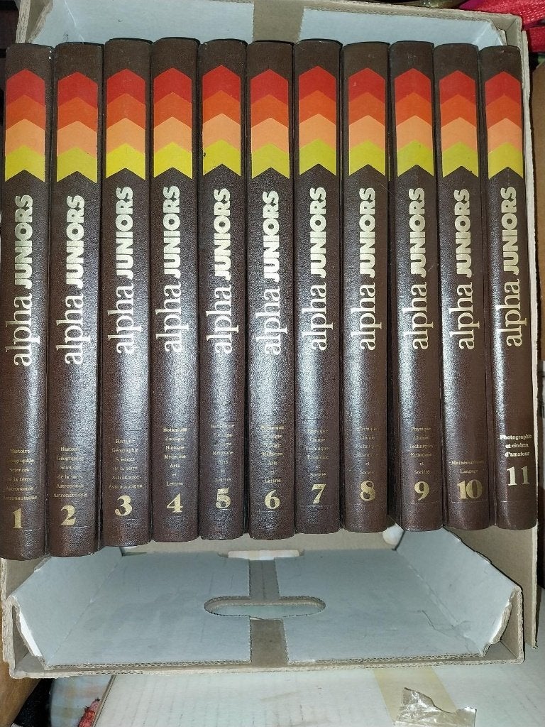 Collection - Alpha Juniors - 11 volumes, Enlèvement