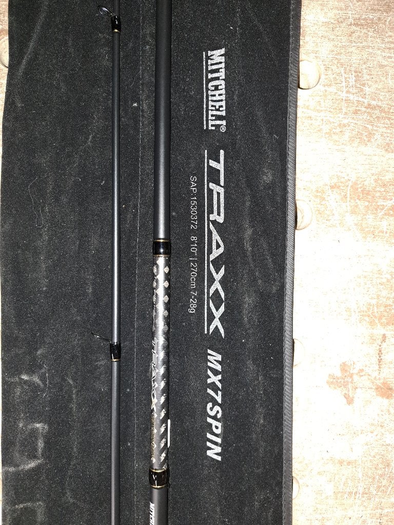 Mitchel „Trax” spinhengel, Ophalen, Nieuw, Werphengel