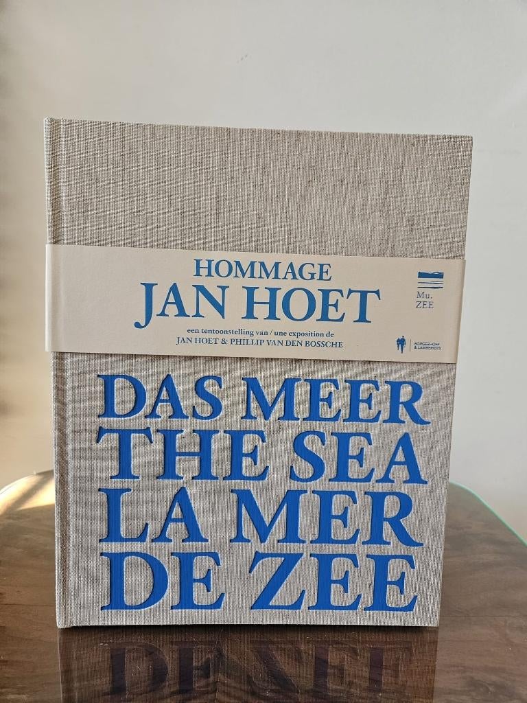 kunstboek Hommage Jan Hoet – De Zee / The Sea, Ophalen of Verzenden