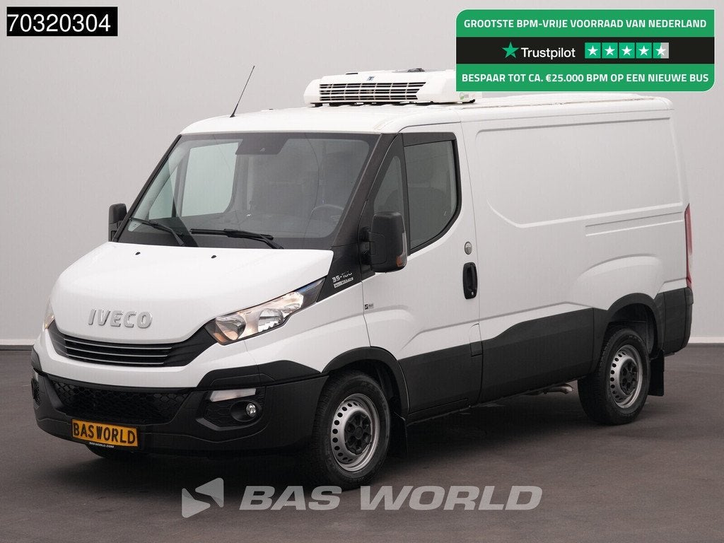 Iveco Daily 35S16 Automaat Koelwagen Thermo King V-200MAX L2, Auto's, Bestelwagens en Lichte vracht, Automaat, Stof, Gebruikt