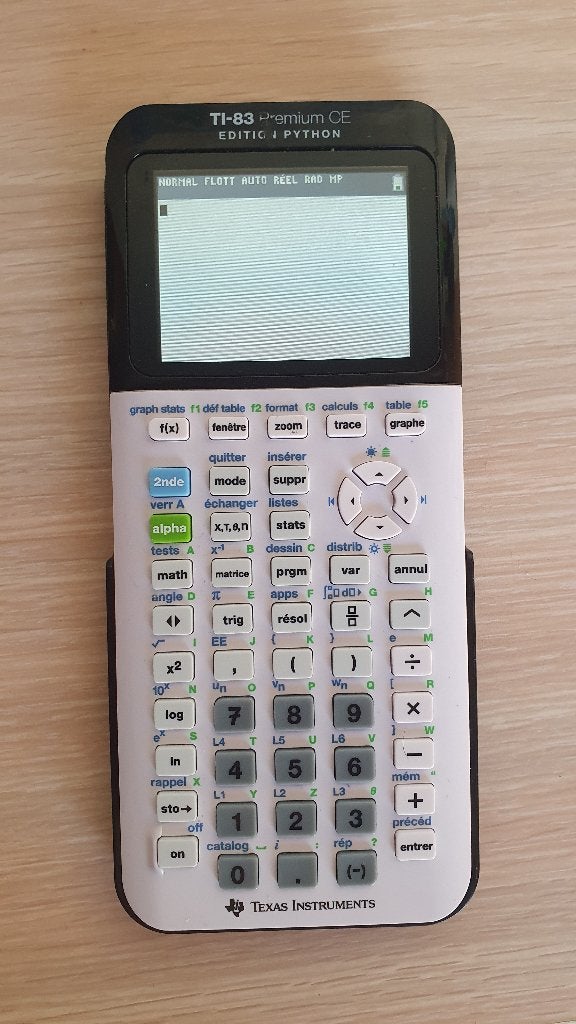 TI-83 Premium CE Python Edition-rekenmachine, Diversen, Ophalen of Verzenden, Grafische rekenmachine, Gebruikt