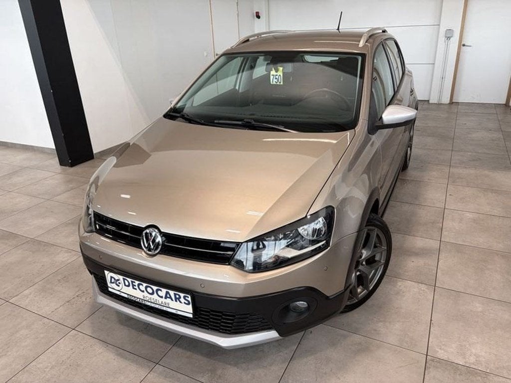 Volkswagen Cross Polo Automaat / Parkeersensoren / Cruise C, Automaat, Beige, 5 zetels, Overige carrosserie