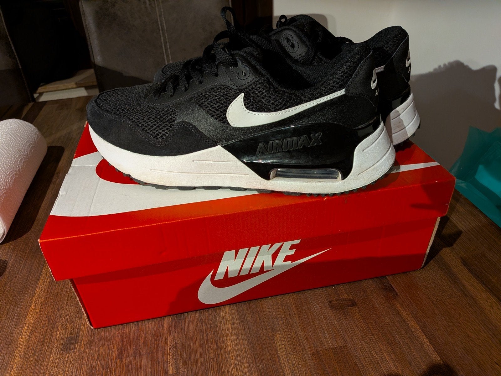 Nike air max maat 44 - 5 keer gedragen, Ophalen of Verzenden, Zo goed als nieuw