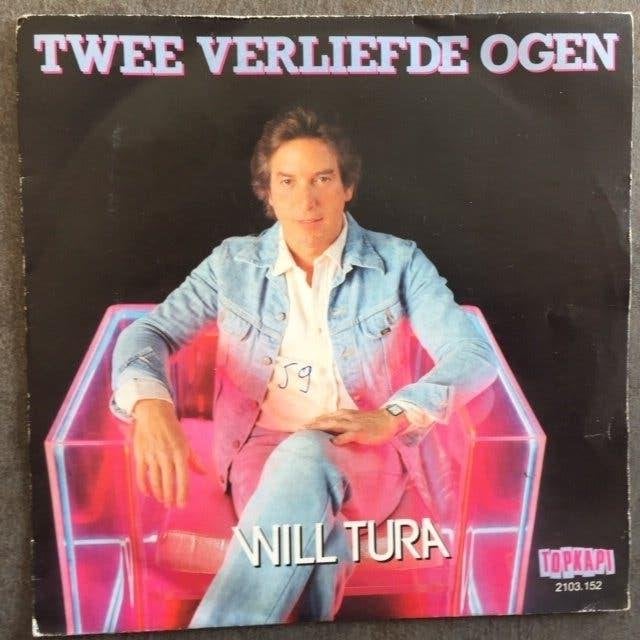 Will Tura - Twee verliefde ogen, CD & DVD, Vinyles Singles, Comme neuf, En néerlandais, 7 inch, Enlèvement ou Envoi