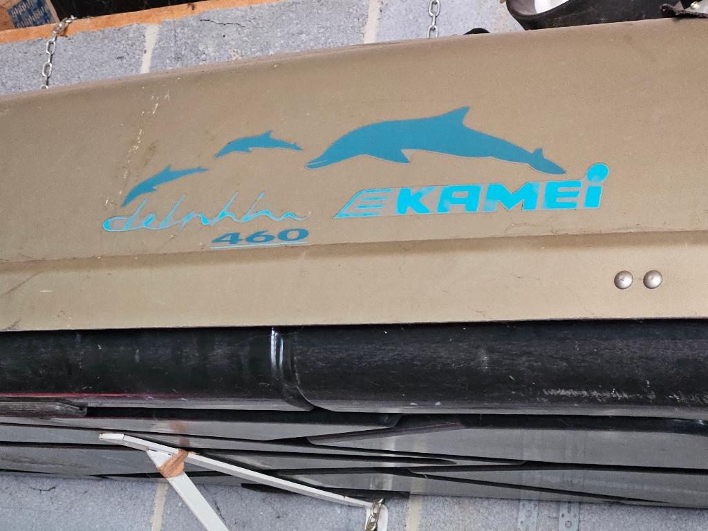 dakkoffer kamei 460 delphin, Auto diversen, Dakkoffers, Ophalen, Gebruikt