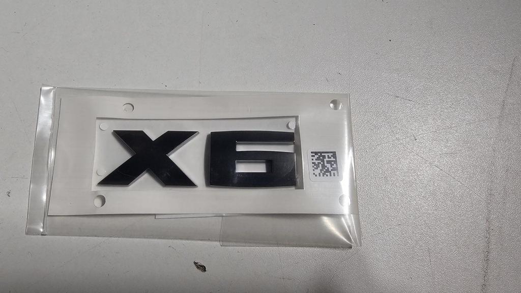 Embleem sierschrift achterklep BMW X6 serie G06 51148092882, Auto-onderdelen, Carrosserie, BMW, Nieuw, Ophalen of Verzenden