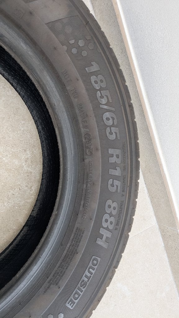 Kumho Ecowing 185/65/R15 88H | Nog geen 5000km mee gereden!, Autos : Pièces & Accessoires, Pneus & Jantes, Neuf, 15 pouces, Véhicule de tourisme
