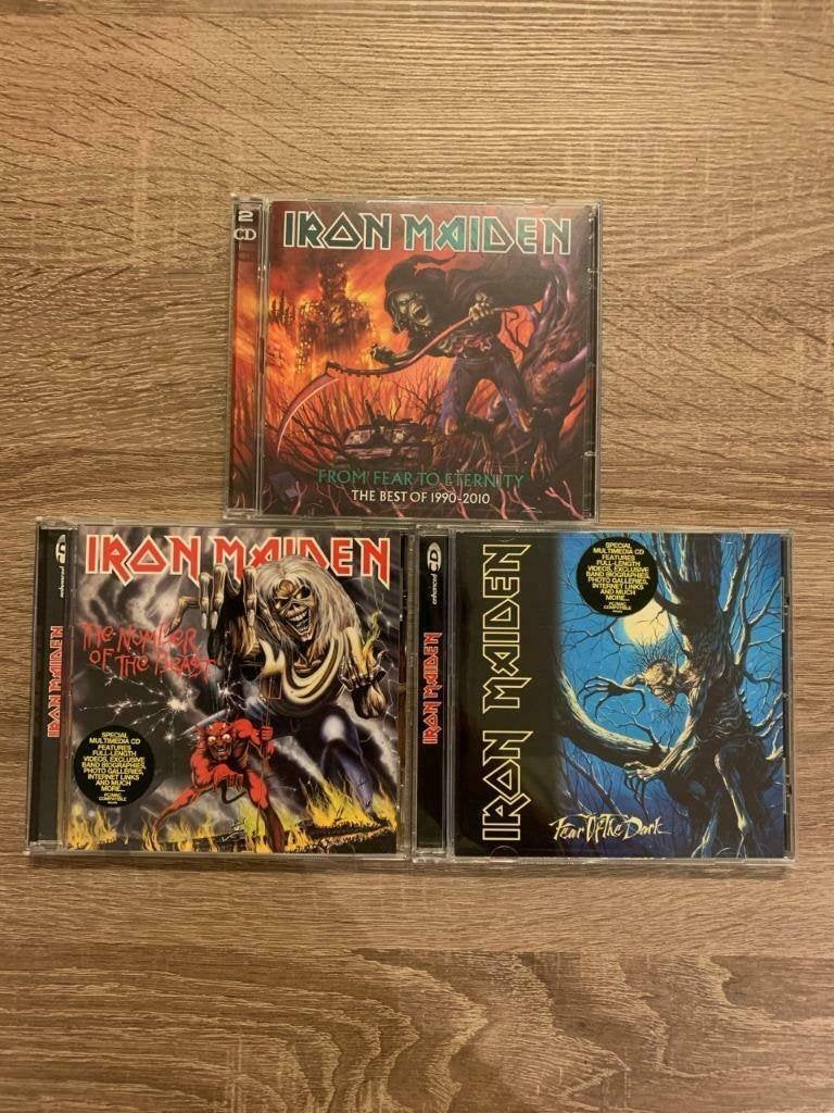 Iron Maiden CD's, Enlèvement ou Envoi, Heavy metal, Album, Comme neuf
