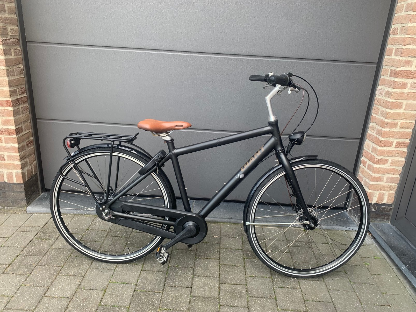 Herenfiets giant, Fietsen en Brommers, Ophalen, Zo goed als nieuw